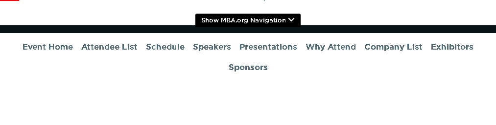 MBA's National Secondary Market Conference & Expo