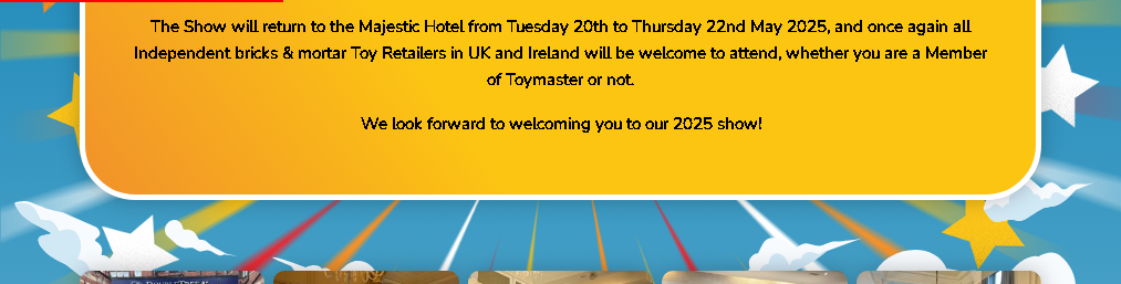 Toymaster May Show