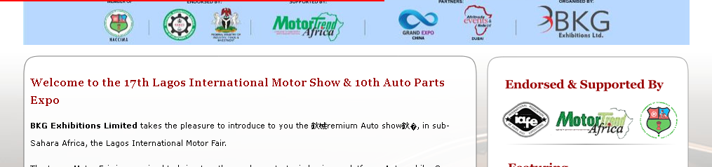 Lagos Motor Fair