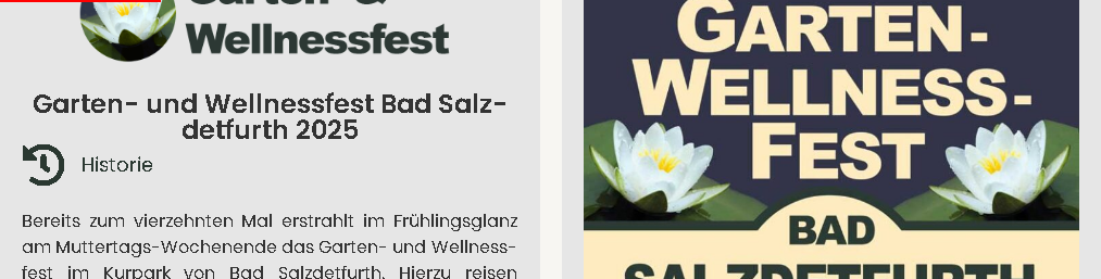 Garden and Wellness Festival Bad Salzdetfurth
