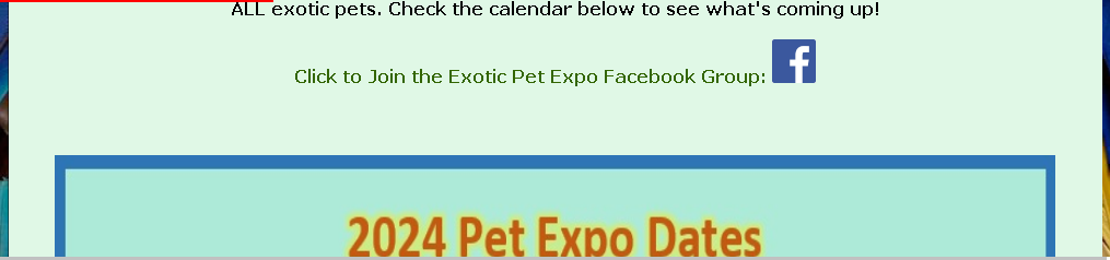 Exotic Pet Fair