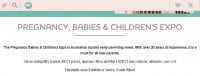 Melbourne Pregnancy Babies & Childrens Expo