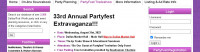 Každoroční Partyfest Extravaganza
