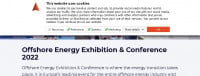 Έκθεση και συνέδριο υπεράκτιας ενέργειας
