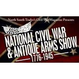 Nationale burgeroorlog en antieke wapenshow