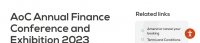 AoC Annual Finance Conference and Exhibition