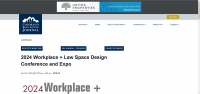 Workplace + Law Space Design Conference and Expo Denver 2024