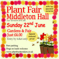 Middleton Hall Summer Plant Fair Middleton 2026
