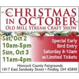 Christmas in October Arts Craft Show