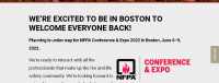 Konferencia a výstava NFPA