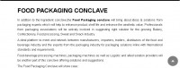 Food Packaging Conclave