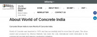کنکریٹ انڈیا ایکسپو کی دنیا
