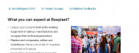 Rosplast - Salón Internacional de Maquinaria e Materiais para a Industria do Plástico
