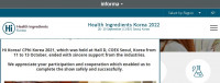 Ingredients per a la salut Corea