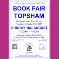 Topsham Book Fair Exeter 2026