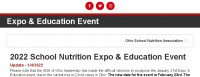 Exposició de nutrició escolar i esdeveniment d'educació