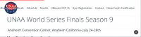 UNAA World Series Finals Staffel 9