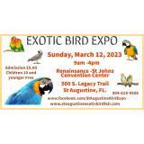 Ausstellung für exotische Vögel in St. Augustine