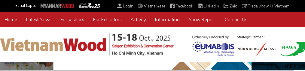 越南国际木工工业展览会和Furnitec