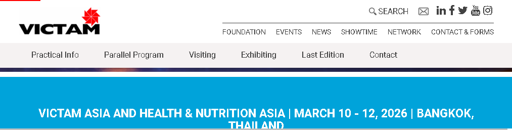 VICTAM en Dieregesondheid en -voeding Asië