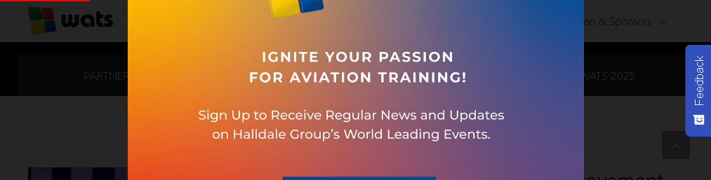 القمة العالمية للتدريب على الطيران