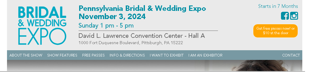 Bridal & Wedding Expo fan Pennsylvania