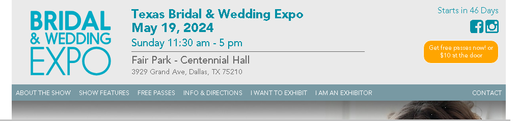 Texas menyasszonyi és esküvői kiállítás - Irving