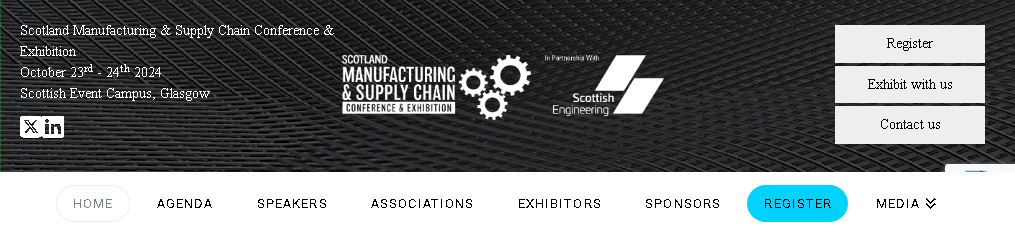 Škotijos gamybos ir tiekimo grandinės konferencija ir paroda