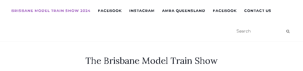 Pertunjukan Keretapi Model Brisbane