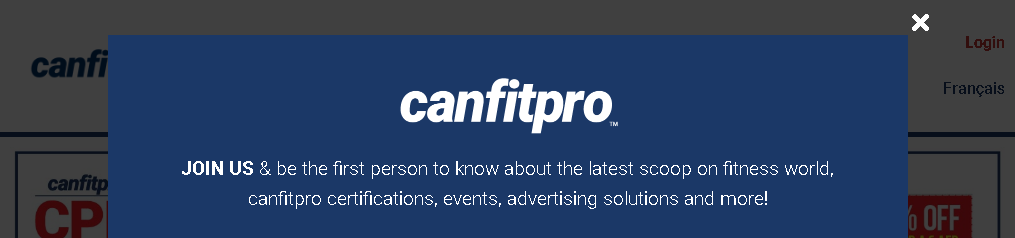 Canfitpro 全球會議和貿易展