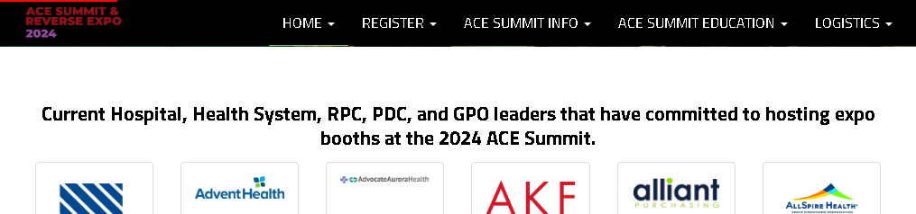 ACE Summit i Reverse Expo