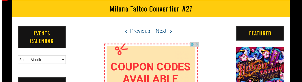 Convenția de tatuaje de la Milano
