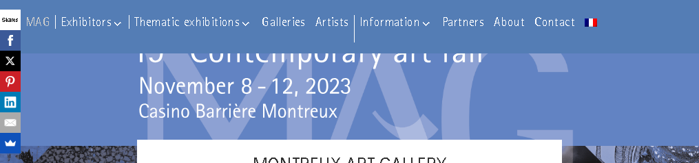 Feira de arte contemporáneo Montreux Art Gallery