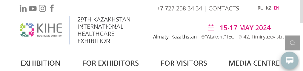 Kazakhstan Internasionale Gesondheidsorg Uitstalling