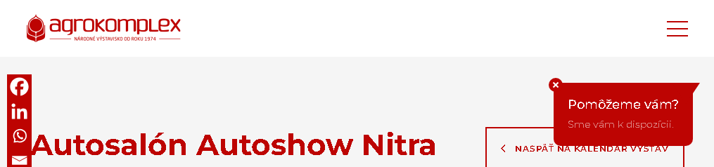 Autosalone Autoshow Nitra