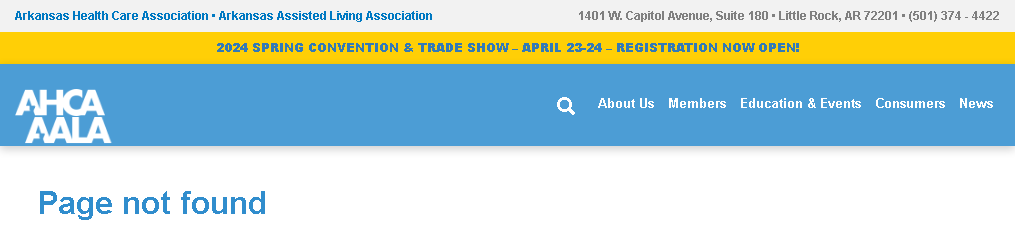 AHCA Spring Convention & Trade Show