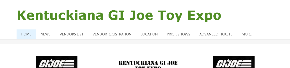 Kentuckiana GI Joe Toy Expo anual
