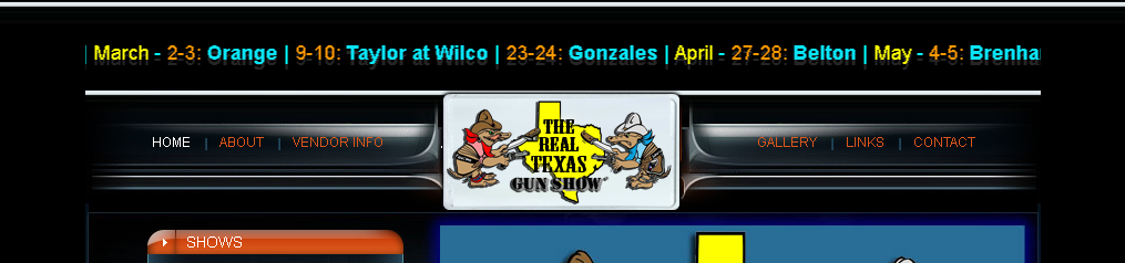 Pertunjukan Senjata Texas Sebenar Belton