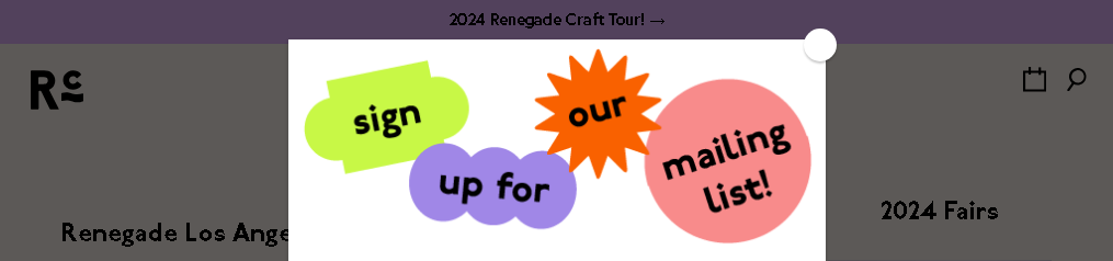 Renegade Craft Fair Los Angeles 2024