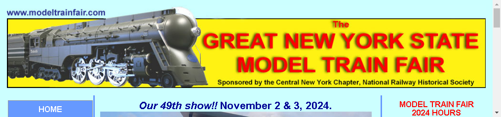 Great New York State Model Train Fair Syracuse 2024