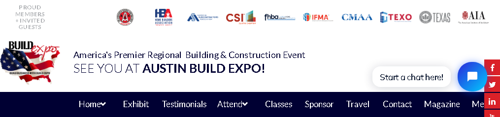 Výstava Austin Build Expo