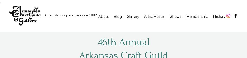 Exposición anual de Nadal do Arkansas Craft Guild