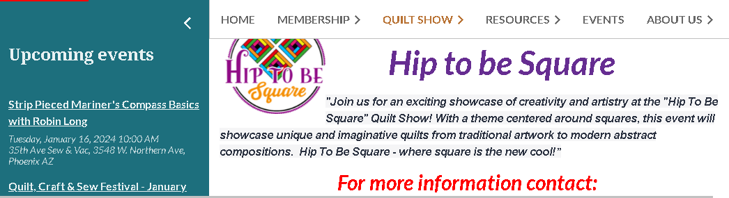 Arizona Quilters Guild Quilt Show