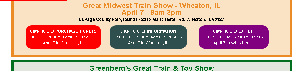 Greenberg's Great Train & Toy Show
