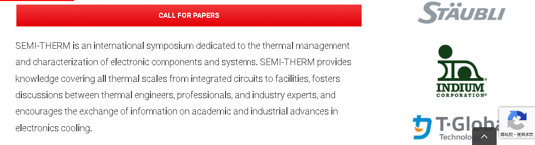 Simposio annuale di misurazione termica, modellazione e gestione dei semiconduttori