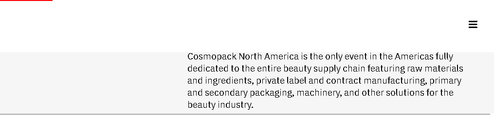 Cosmopack उत्तर अमेरिका