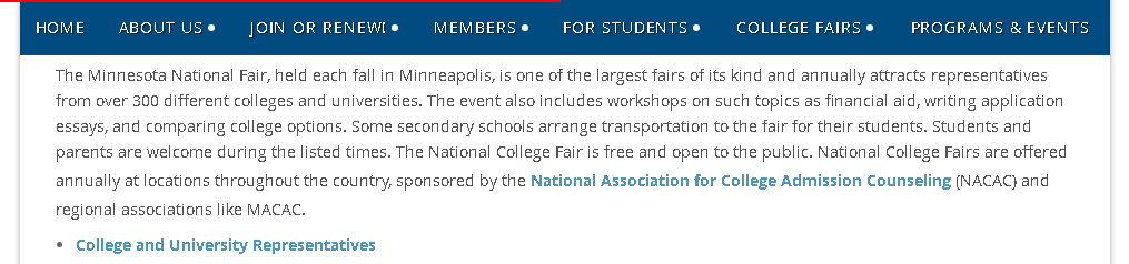 Έκθεση Εθνικού Κολλεγίου της Μινεσότα