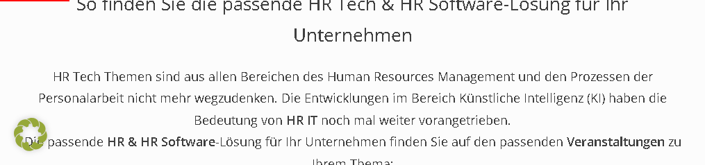 HR Tech, Software & Innovation Köln