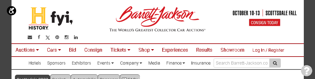 World's Greatest Collector Car Auction