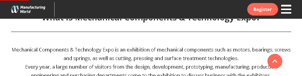 [Нагоя] Выставка технологий механических элементов (M-Tech Nagoya)